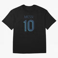 Messi 10 Oversized T-Shirt Back Your Heroes with Match Day Hype around FIFA World Cup 2026, Mbappe and Neymar, England, Champion Mindset, Group Stage Buzz, Knockout Tension and Passionate Fan Culture; Perfect for Supporters Who Want Bold Football