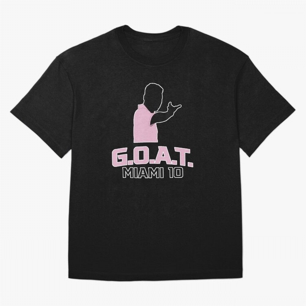 GOAT - MIAMI 10 Classic T-Shirt Celebrate Unforgettable Nights in Match Day Hype around FIFA World Cup 2026 Group Stage, Haaland, Spain, Global Supporter Spirit, Legendary Goals, National Colors and Tournament Celebration; Perfect for People Who