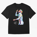 Neymar Jr Football Wpap Pop Art Classic T-Shirt Bring World Football Passion into Global Football Passion for FIFA World Cup 2026, Highlighting Cristiano Ronaldo, Spain and Netherlands, Game Day Rituals, Football Legends, Country Pride and the Road