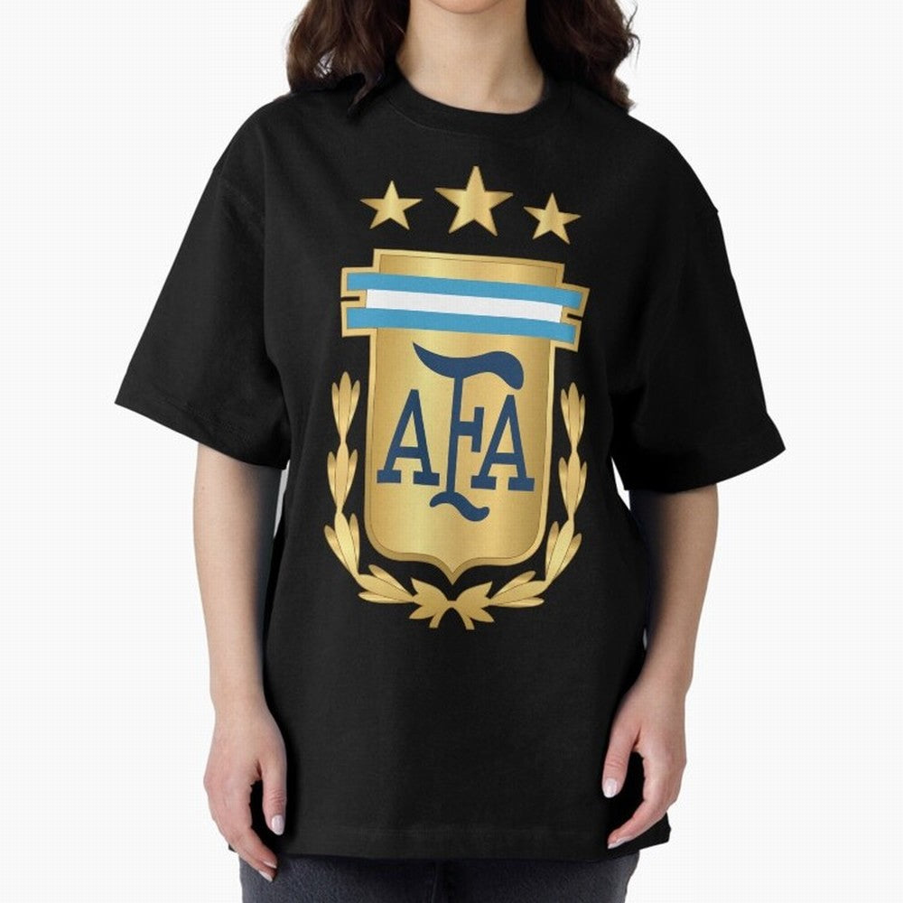 Argentina AFA Classic T-Shirt Cheer through Every Moment of FIFA World Cup 2026 USA Canada Mexico for Fans of Cristiano Ronaldo, Haaland and CR7 and Portugal, Spain and Germany, Bringing Sports Nostalgia, International Competition, Famous Players