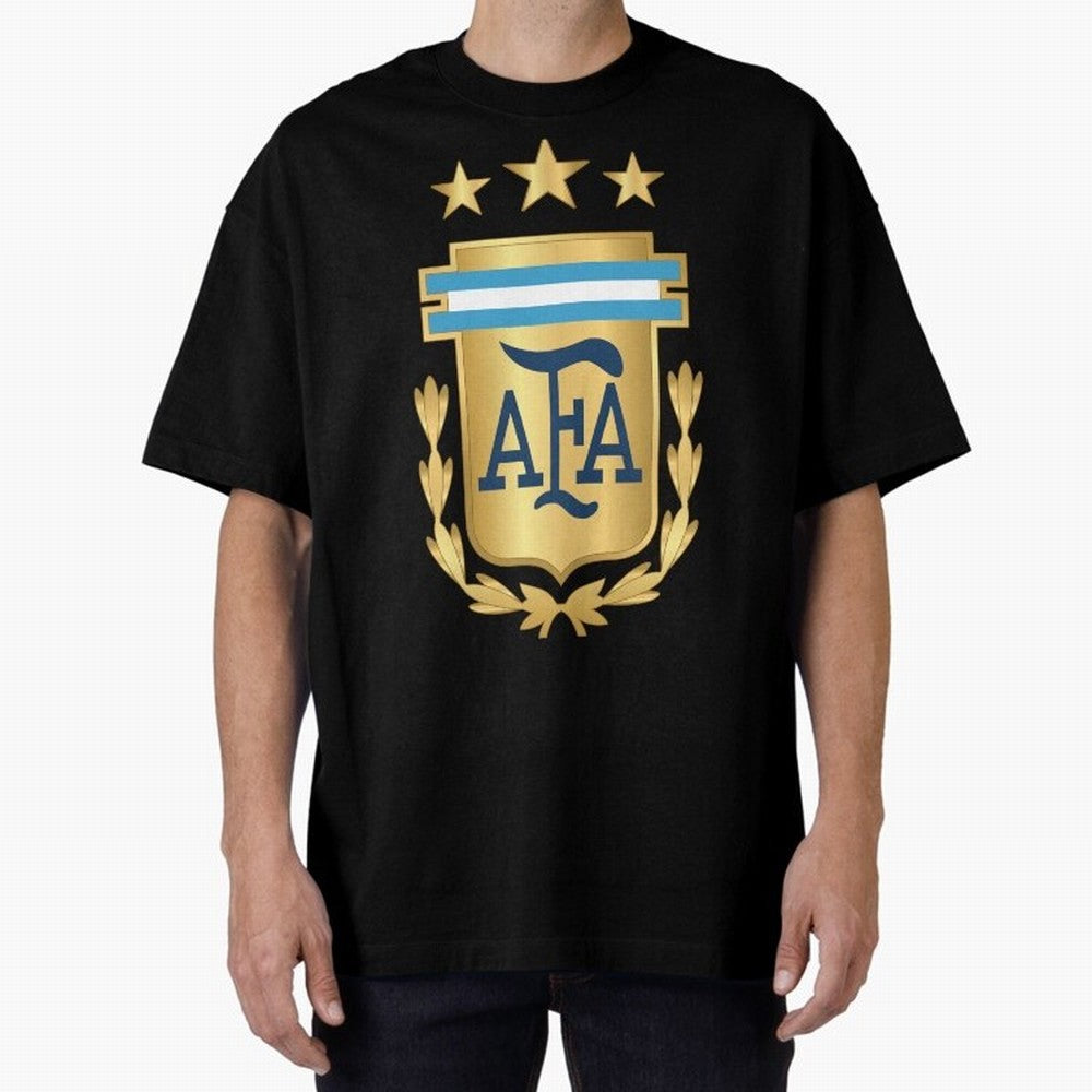 Argentina AFA Classic T-Shirt Cheer through Every Moment of FIFA World Cup 2026 USA Canada Mexico for Fans of Cristiano Ronaldo, Haaland and CR7 and Portugal, Spain and Germany, Bringing Sports Nostalgia, International Competition, Famous Players