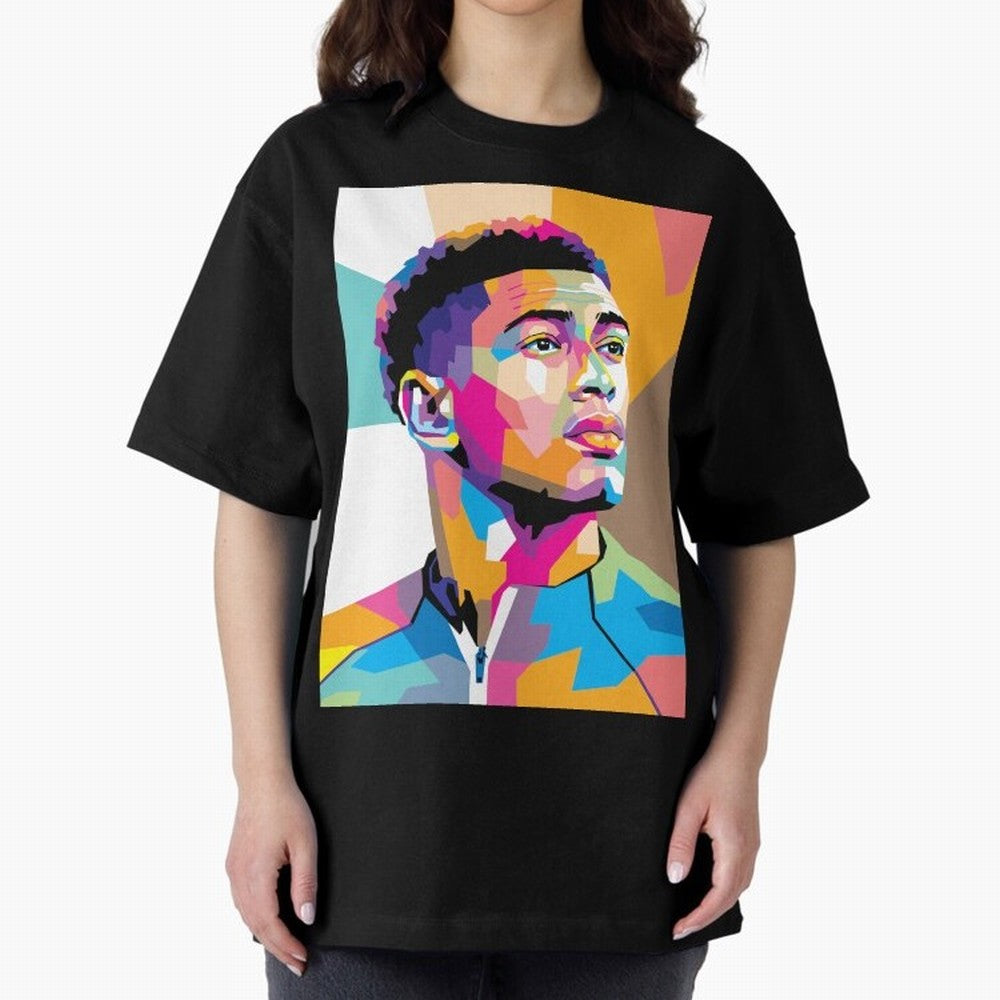 Jude Bellingham in WPAP Style Classic T-Shirt Join the Countdown to FIFA World Cup 2026 USA Canada Mexico Featuring Mbappe, Netherlands Energy, Stadium Memories, Football Loyalty, International Chants and Championship Tradition; Made for Die Hard