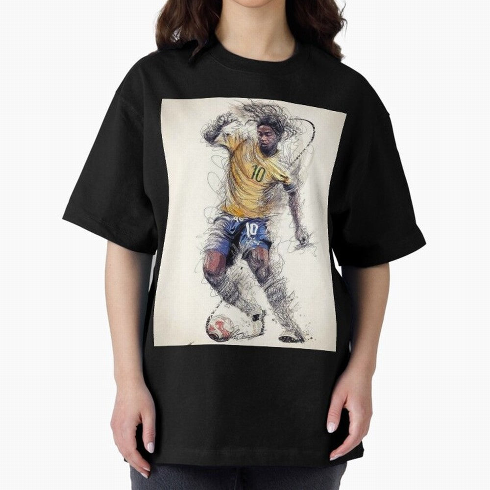 Ronaldinho Classic T-Shirt Make Memories around Global Football Passion for FIFA World Cup 2026 Group Stage, Featuring Haaland and Mbappe, Argentina, France and Brazil, Football History, Final Match Energy, Crowd Noise and Once in a Lifetime