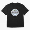Decorative Argentina Logo Oversized T-Shirt Celebrate the Road through FIFA World Cup 2026 Spirit, Centered on England and Germany, Mbappe and Neymar, Football Festival Excitement, Trophy Ambitions, Country Rivalries and Star Player Buzz; Made for
