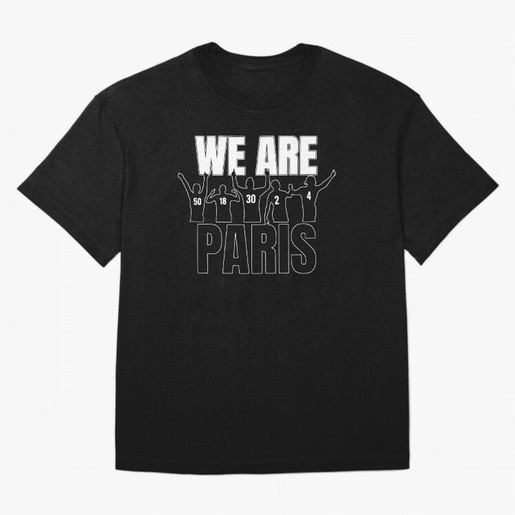 We are Paris Oversized T-Shirt Spotlight FIFA World Cup 2026 Group Stage for Fans of Mbappe and England, France and Netherlands, Bringing Classic Soccer Heritage, Championship Pressure, Fan Loyalty and International Pride; Created for Match Day
