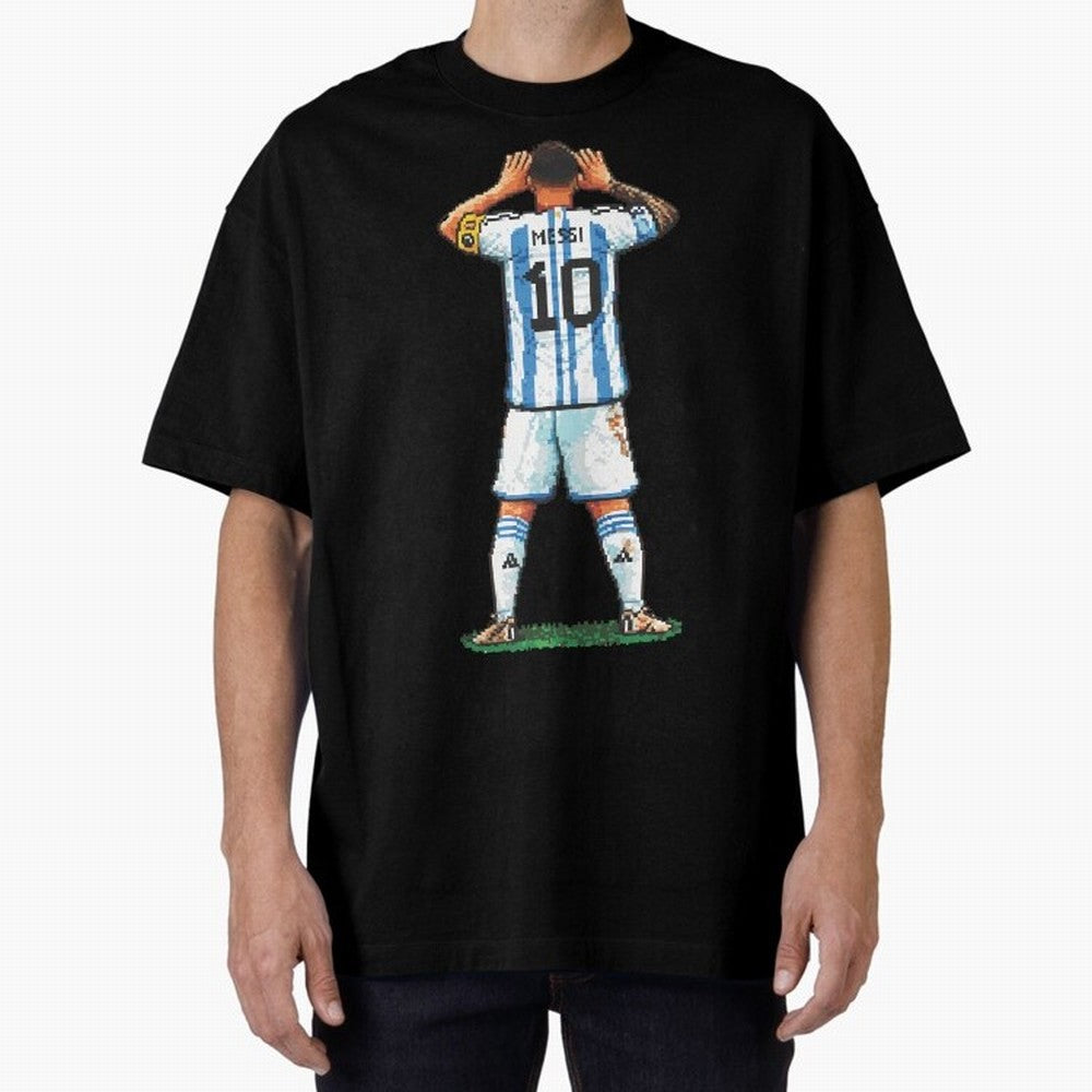 Pixelated Messi Topo Gigio Classic T-Shirt Bring Stadium Energy to FIFA World Cup 2026 Group Stage Spirit, with Argentina, France and Brazil, Messi, Neymar and Mbappe, Champion Mindset, Group Stage Buzz, Knockout Tension and Passionate Fan Culture;