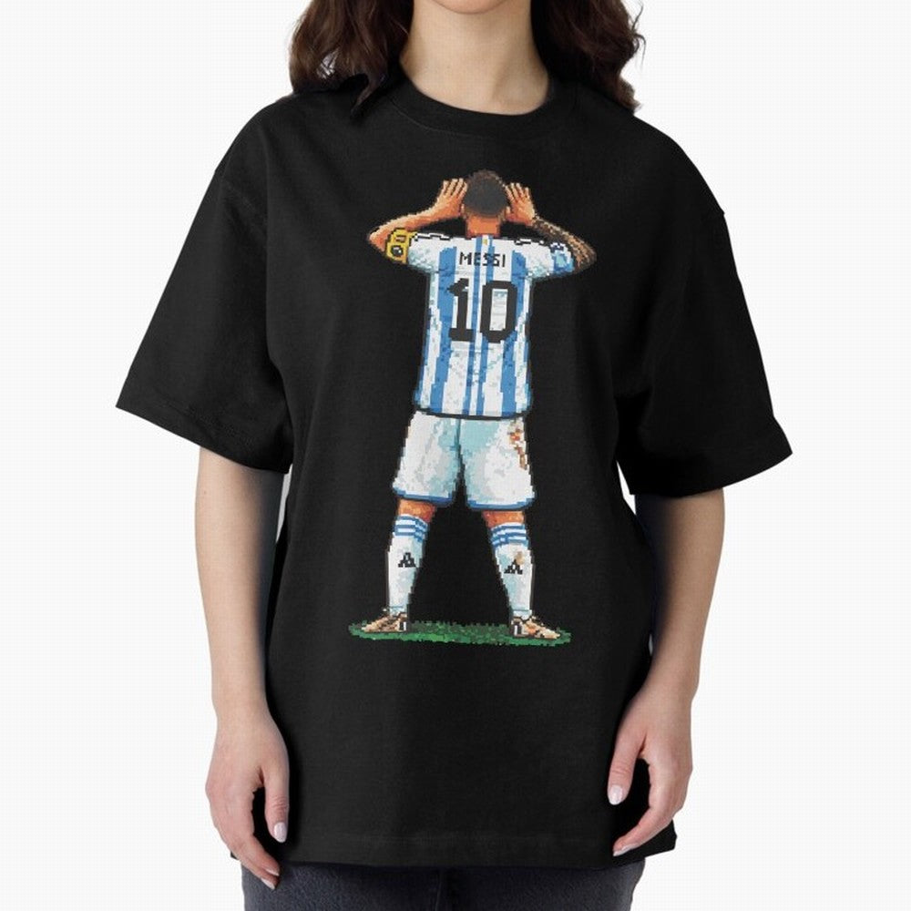 Pixelated Messi Topo Gigio Classic T-Shirt Bring Stadium Energy to FIFA World Cup 2026 Group Stage Spirit, with Argentina, France and Brazil, Messi, Neymar and Mbappe, Champion Mindset, Group Stage Buzz, Knockout Tension and Passionate Fan Culture;