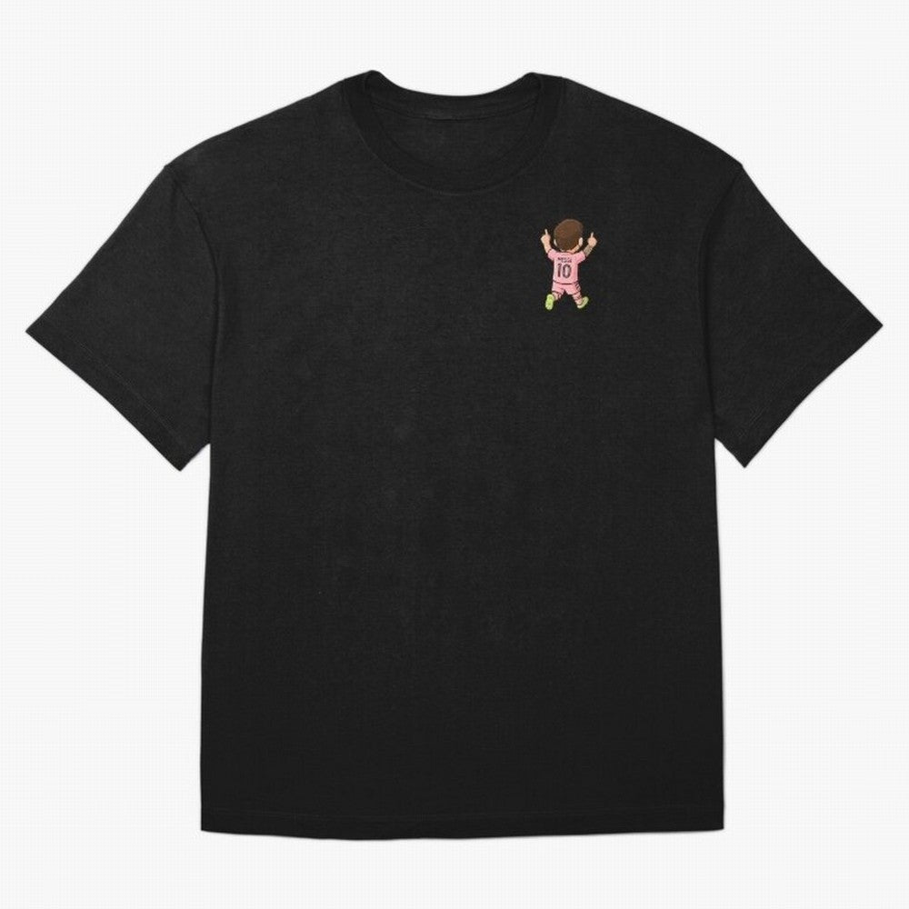 LEO MESSI MIAMI CELEBRATION BACK | CHIBI STICKER Classic T-Shirt Celebrate the Biggest Stage of the FIFA World Cup 2026 USA Canada Mexico Journey through Mbappe and Neymar Highlights, Portugal Pride, Championship Spirit, Famous Goals, Roaring