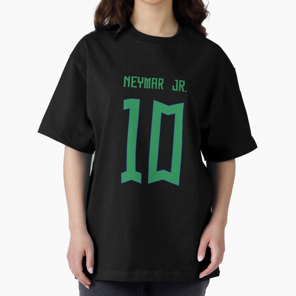 Neymar Jr Brazil Home Jersey 2023 Classic T-Shirt Experience Match Day Hype around FIFA World Cup 2026 Group Stage, Messi, Neymar and Mbappe, Germany, Sports Nostalgia, International Competition, Famous Players and Unforgettable Victories; Ideal