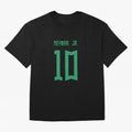 Neymar Jr Brazil Home Jersey 2023 Classic T-Shirt Experience Match Day Hype around FIFA World Cup 2026 Group Stage, Messi, Neymar and Mbappe, Germany, Sports Nostalgia, International Competition, Famous Players and Unforgettable Victories; Ideal