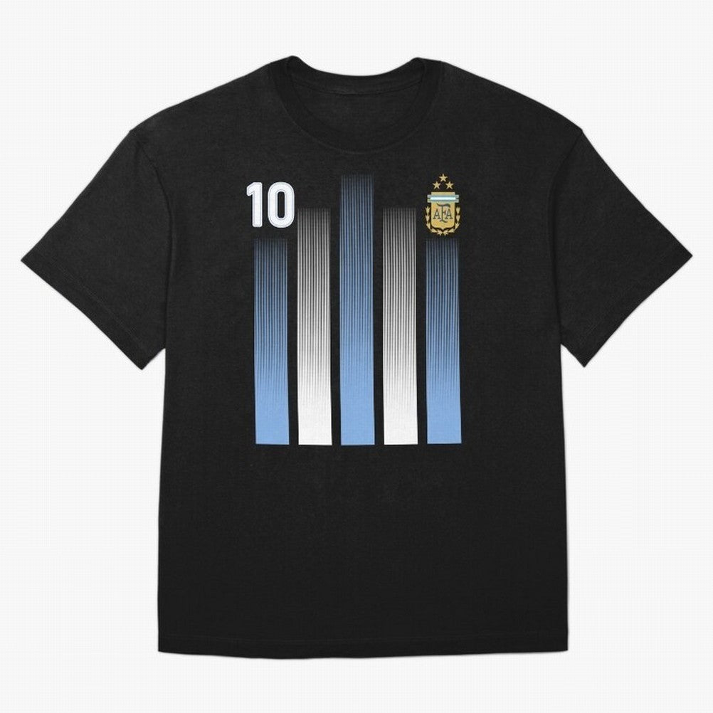 Plaid Blue - White Argentina Football 3-Star Champion World Cup Essential T-Shirt Celebrate Soccer Greatness during Global Football Passion for FIFA World Cup 2026, Centered on Neymar, Argentina, Fan Favorite Moments, National Team Passion, Big