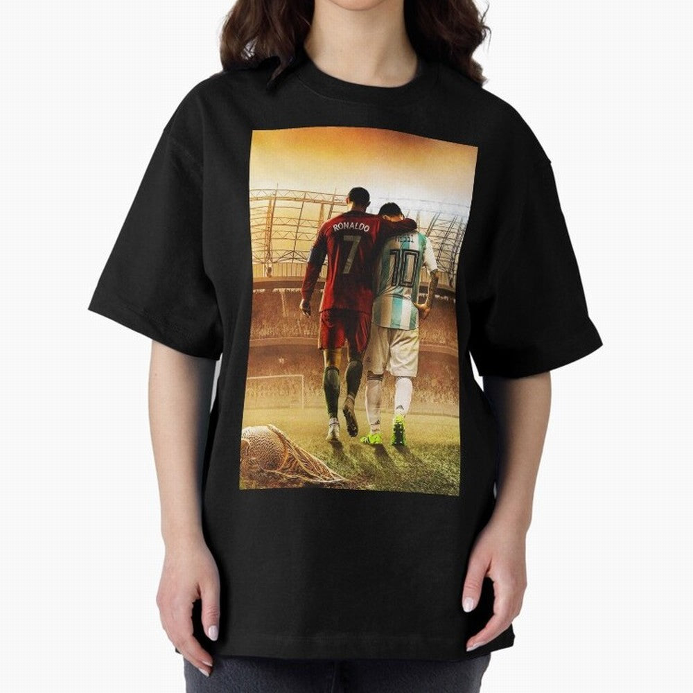 christian and messi Classic T-Shirt Show Your Love for FIFA World Cup 2026 USA Canada Mexico with CR7 and Messi, England, France and Netherlands Energy, Soccer Culture, Superstar Moments, National Team Dreams and Competitive Fire; Built for