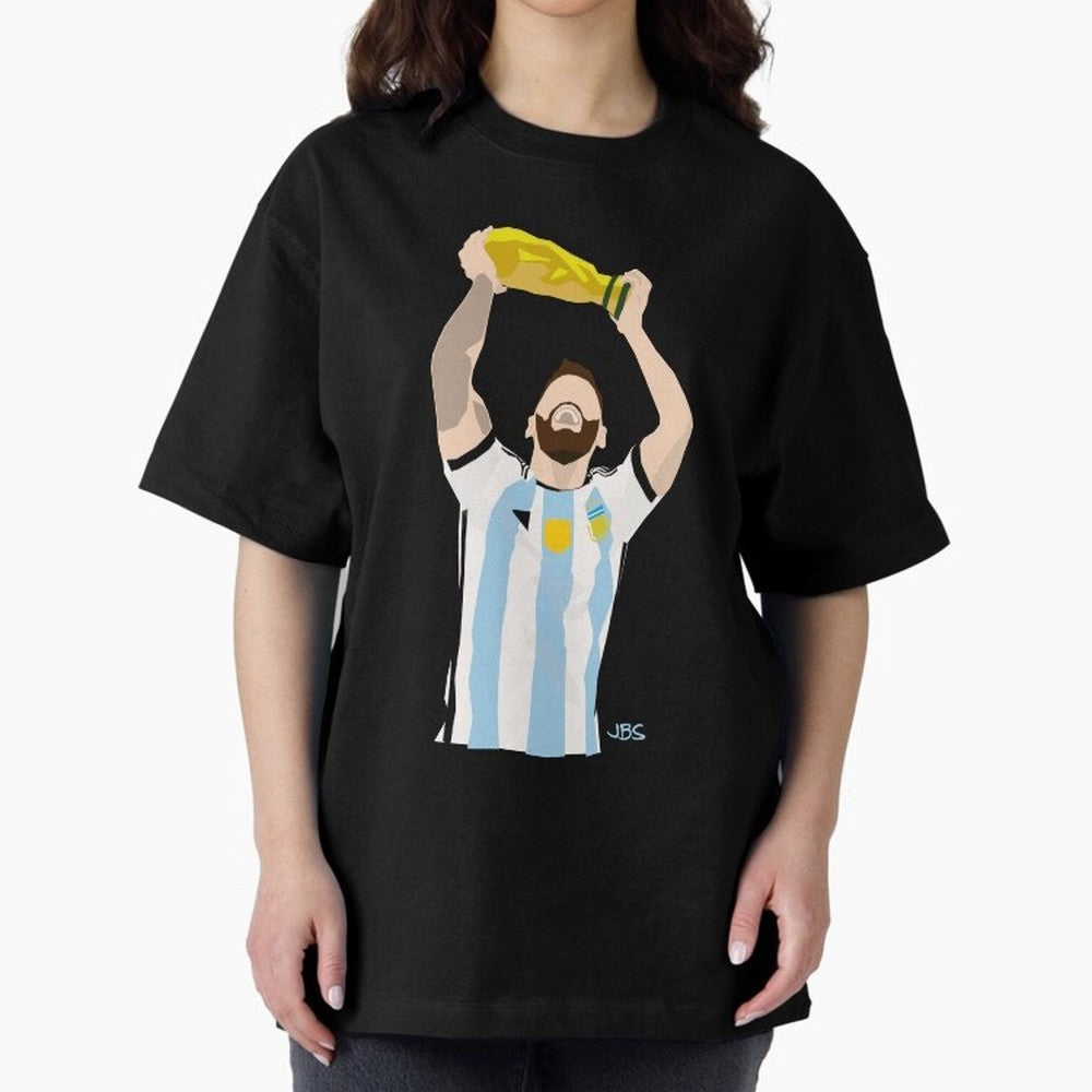 World Champion Messi Classic T-Shirt Feel the Trophy Chase of the FIFA World Cup 2026 Journey through Haaland Highlights, Brazil Pride, Football Passion, Legendary Performances, Festival Vibes and Supporter Community; Ideal for Football Dads,