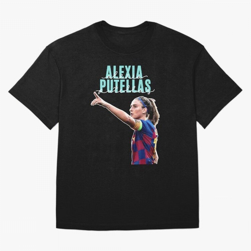 Alexia Putellas Classic T-Shirt Fuel Your Fan Pride for FIFA World Cup 2026 Group Stage Spirit, Celebrating France and Portugal, Haaland, Match Day Excitement, Supporter Culture, Golden Goals and Global Football Passion; Perfect for Supporters Who