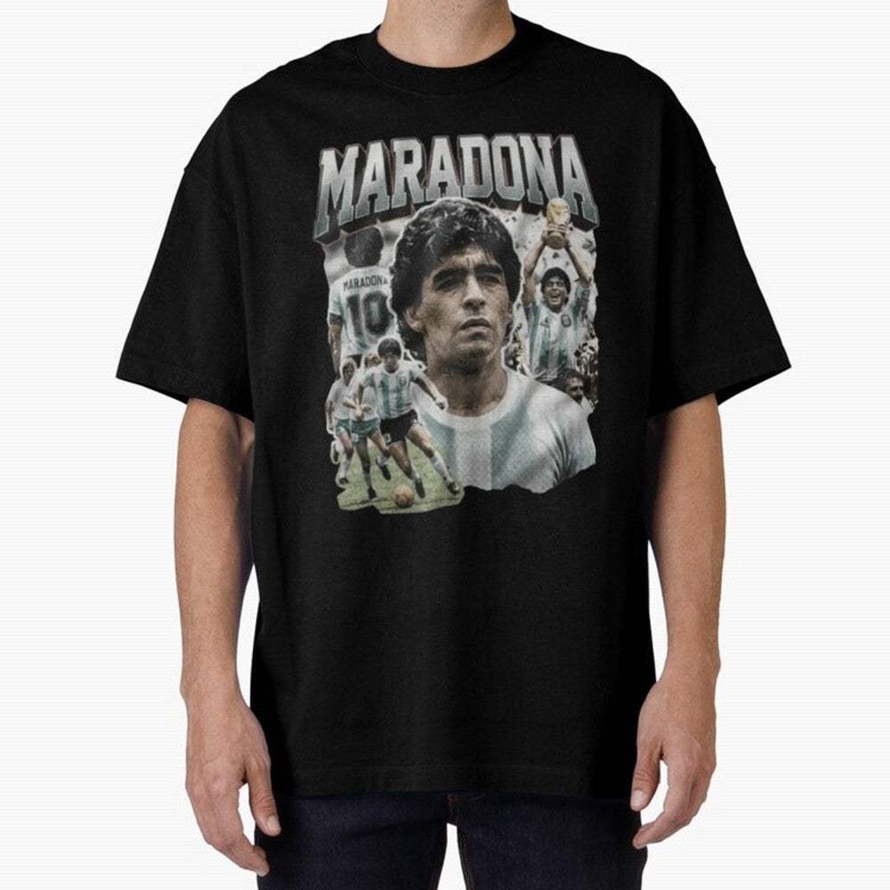 Maradona Eternal ¨C Argentina Legend Classic T-Shirt Bring Match Day Fire to FIFA World Cup 2026 Group Stage Spirit, Highlighting England and Germany, Messi and Cristiano Ronaldo, Retro Football Energy, Iconic Rivalries, Trophy Chase Drama and
