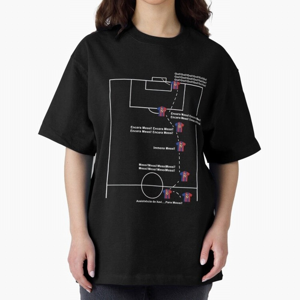 Encara messi gol gol gol Oversized T-Shirt Honor FIFA World Cup 2026 Spirit, with England, CR7, Stadium Memories, Football Loyalty, International Chants and Championship Tradition; Ideal for Fans Who Follow Messi, Cristiano Ronaldo, CR7, Mbappe,