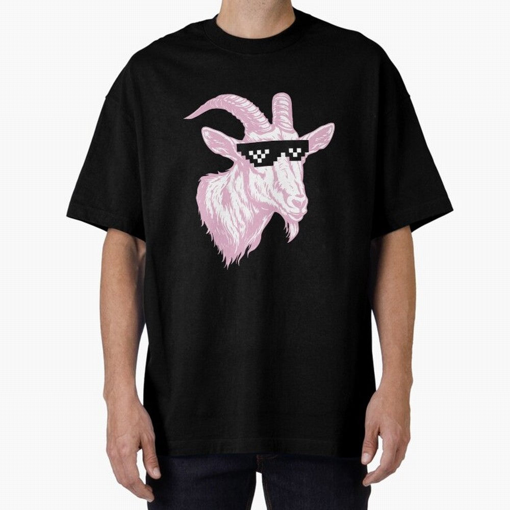 GOAT - MIAMI 10 - Pink Goat Classic T-Shirt Celebrate National Team Dreams in Match Day Hype around FIFA World Cup 2026 Group Stage, CR7, Spain, Championship Spirit, Famous Goals, Roaring Crowds and International Football Unity; Made for Collectors