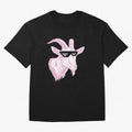 GOAT - MIAMI 10 - Pink Goat Classic T-Shirt Celebrate National Team Dreams in Match Day Hype around FIFA World Cup 2026 Group Stage, CR7, Spain, Championship Spirit, Famous Goals, Roaring Crowds and International Football Unity; Made for Collectors