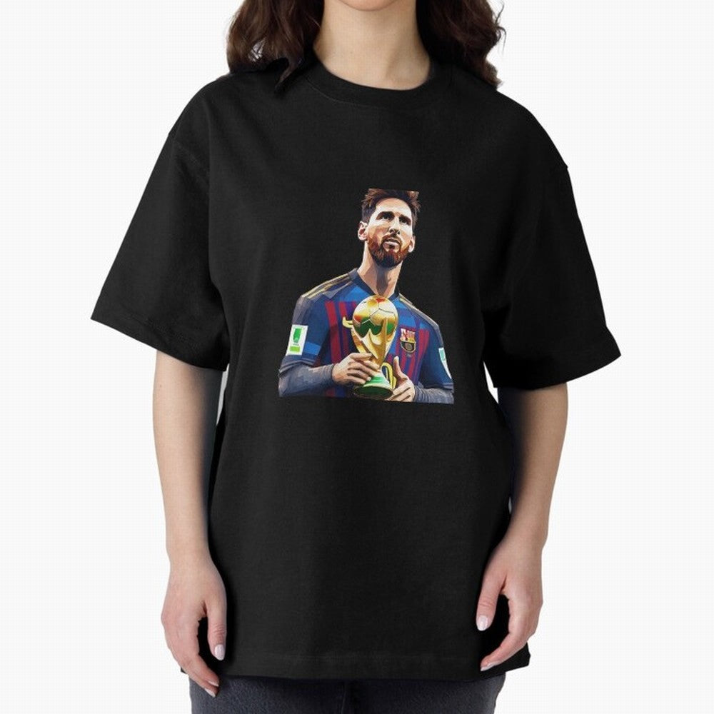 Messi World Cup with Barcelona Jersey Art Gift Classic T-Shirt Create FIFA World Cup 2026 USA Canada Mexico for Fans of Cristiano Ronaldo and England, Bringing Stadium Memories, Football Loyalty, International Chants and Championship Tradition;
