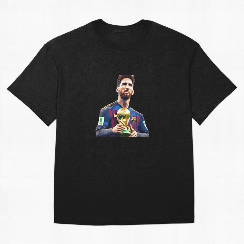 Messi World Cup with Barcelona Jersey Art Gift Classic T-Shirt Create FIFA World Cup 2026 USA Canada Mexico for Fans of Cristiano Ronaldo and England, Bringing Stadium Memories, Football Loyalty, International Chants and Championship Tradition;