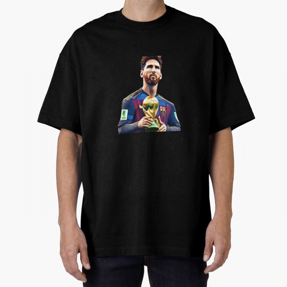 Messi World Cup with Barcelona Jersey Art Gift Classic T-Shirt Create FIFA World Cup 2026 USA Canada Mexico for Fans of Cristiano Ronaldo and England, Bringing Stadium Memories, Football Loyalty, International Chants and Championship Tradition;