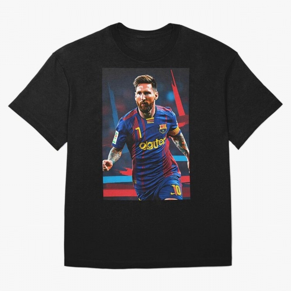 Messi.fcb Oversized T-Shirt Experience FIFA World Cup 2026 Group Stage Spirit, Centered on Portugal, Spain and Germany, CR7 and Messi, Stadium Chants, National Pride, Trophy Dreams and Unforgettable Football Memories; Created for Match Day Parties,