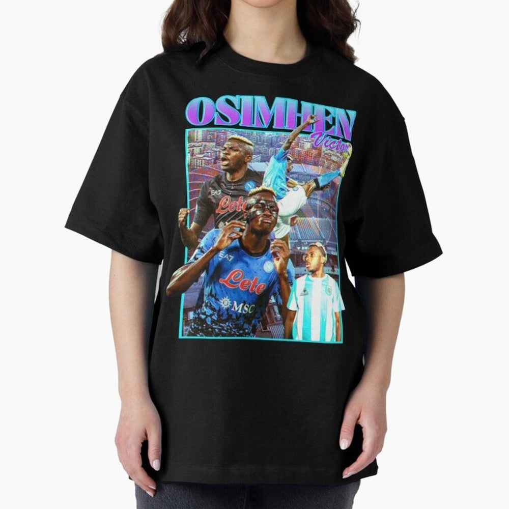 Victor Osimhen Classic T-Shirt Show Match Day Excitement for Global Football Passion for FIFA World Cup 2026 USA Canada Mexico, Celebrating Cristiano Ronaldo, Haaland and CR7, England, France and Netherlands, Sports Nostalgia, International