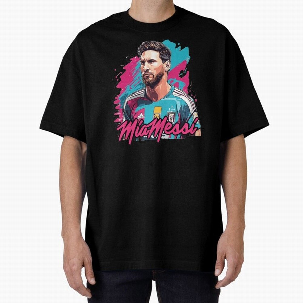 MiaMessi Premium Classic T-Shirt Relive the Noise and Pride of FIFA World Cup 2026 USA Canada Mexico for Fans of Messi, CR7 and Mbappe and England, France and Netherlands, Bringing Championship Spirit, Famous Goals, Roaring Crowds and International