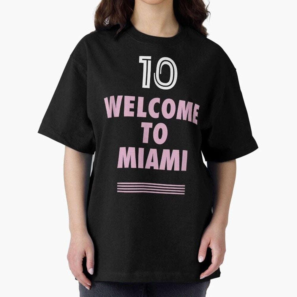 Welcome to Miami 10 - GOAT Classic T-Shirt Bring Global Tournament Vibes to Match Day Hype around FIFA World Cup 2026 USA Canada Mexico, Messi and Cristiano Ronaldo, Netherlands, Stadium Chants, National Pride, Trophy Dreams and Unforgettable