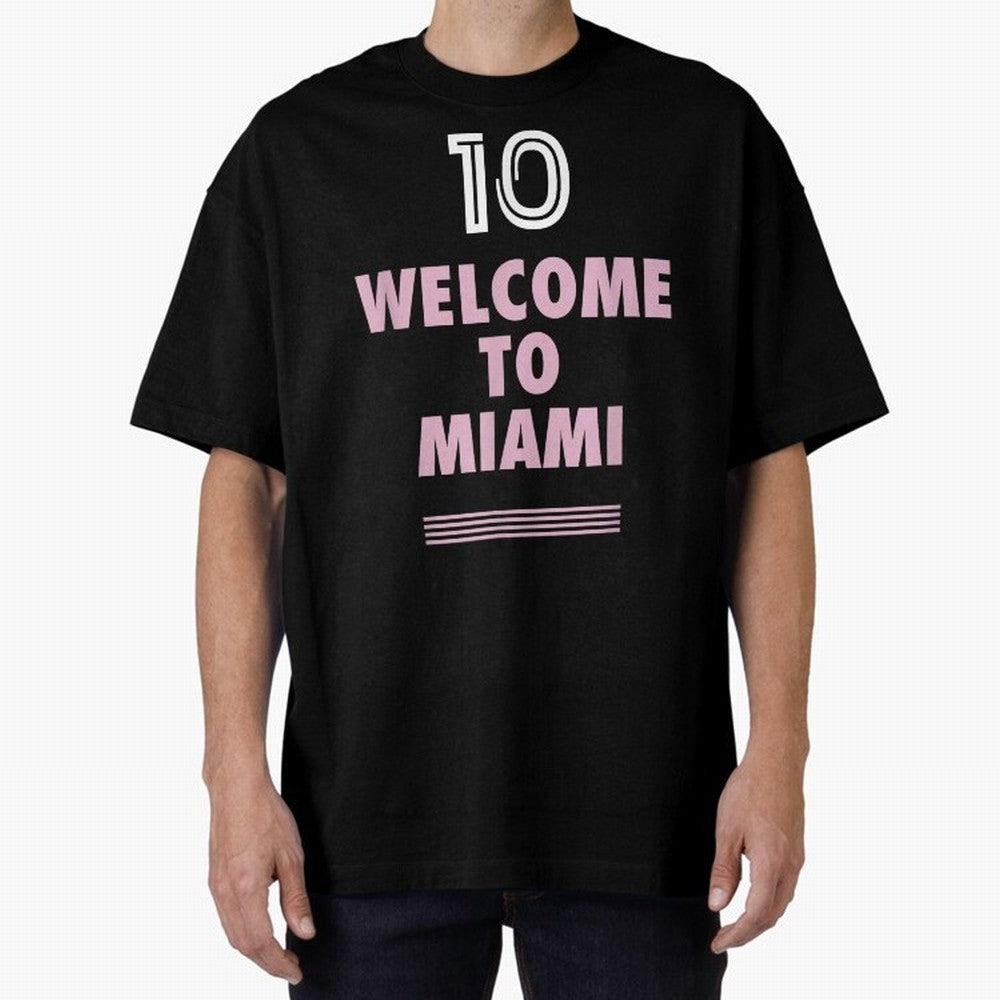 Welcome to Miami 10 - GOAT Classic T-Shirt Bring Global Tournament Vibes to Match Day Hype around FIFA World Cup 2026 USA Canada Mexico, Messi and Cristiano Ronaldo, Netherlands, Stadium Chants, National Pride, Trophy Dreams and Unforgettable