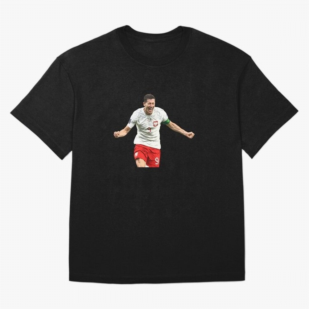 Robert Lewandowski Oversized T-Shirt Honor Champions and Dreams in Global Football Passion for FIFA World Cup 2026 Group Stage, with Messi, CR7 and Mbappe, Brazil, Portugal and Argentina, Match Day Excitement, Supporter Culture, Golden Goals and