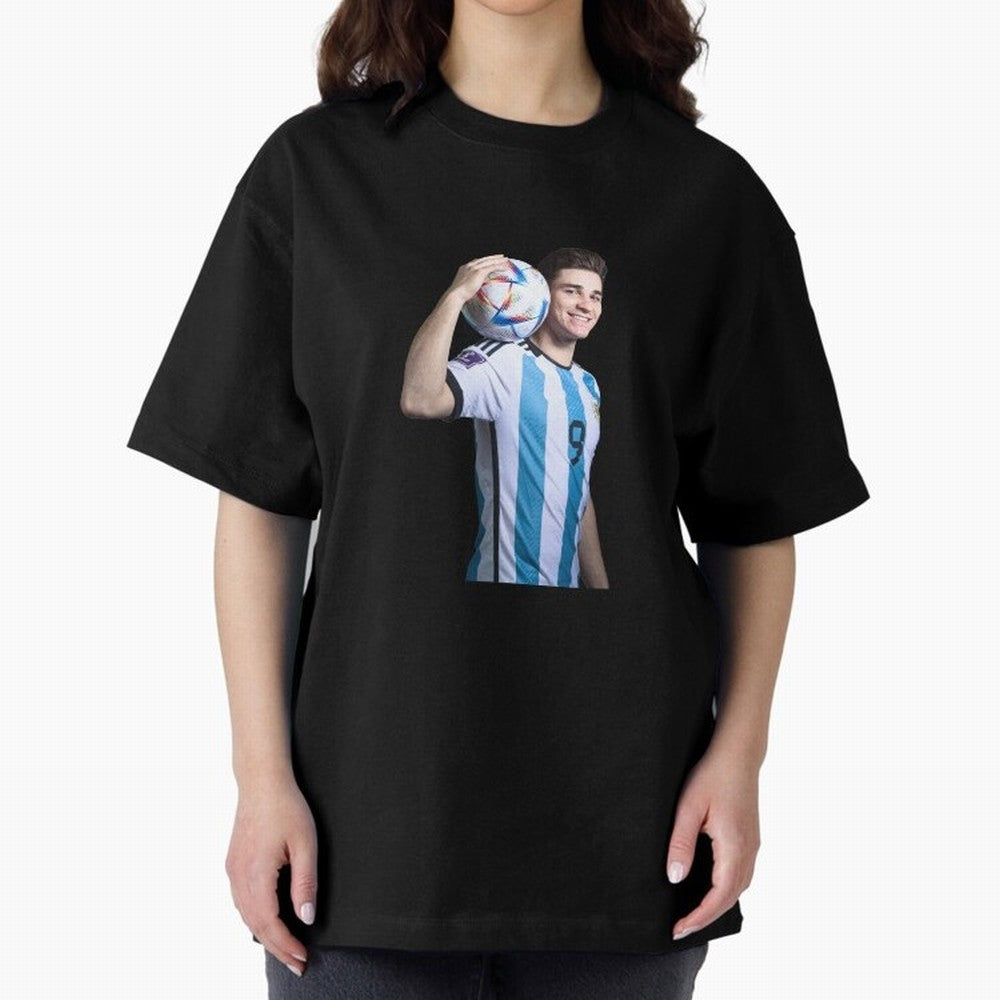 Julian Alvarez Classic T-Shirt Bring Champion Energy into Match Day Hype around FIFA World Cup 2026, Messi and Cristiano Ronaldo, Argentina and Brazil, Stadium Memories, Football Loyalty, International Chants and Championship Tradition; Made for