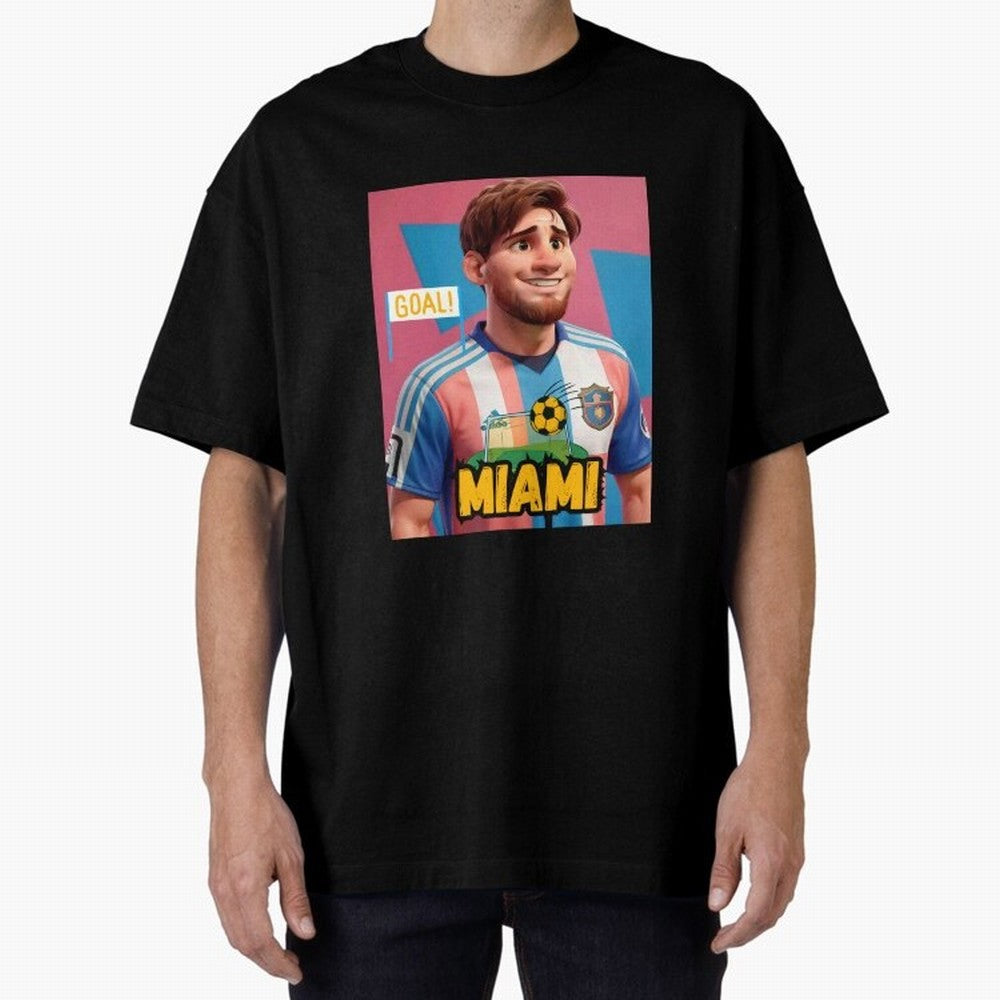 Messi FC Inter Miami Vintage T-shirt, Vintage Messi Football T Shirt, Vintage Soccer Sport Unisex Graphic Tee Classic T-Shirt Follow FIFA World Cup 2026 Group Stage for Fans of Messi and Spain and Netherlands, Bringing Stadium Memories, Football