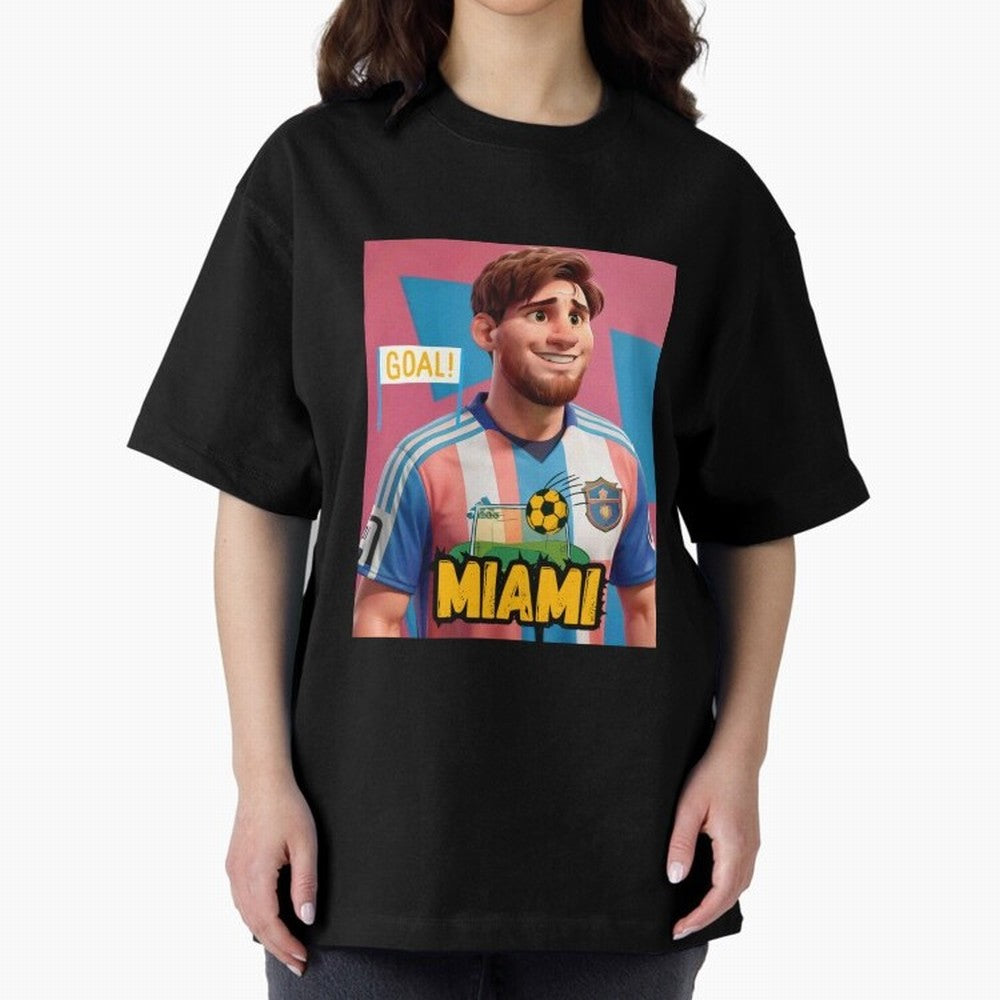 Messi FC Inter Miami Vintage T-shirt, Vintage Messi Football T Shirt, Vintage Soccer Sport Unisex Graphic Tee Classic T-Shirt Follow FIFA World Cup 2026 Group Stage for Fans of Messi and Spain and Netherlands, Bringing Stadium Memories, Football
