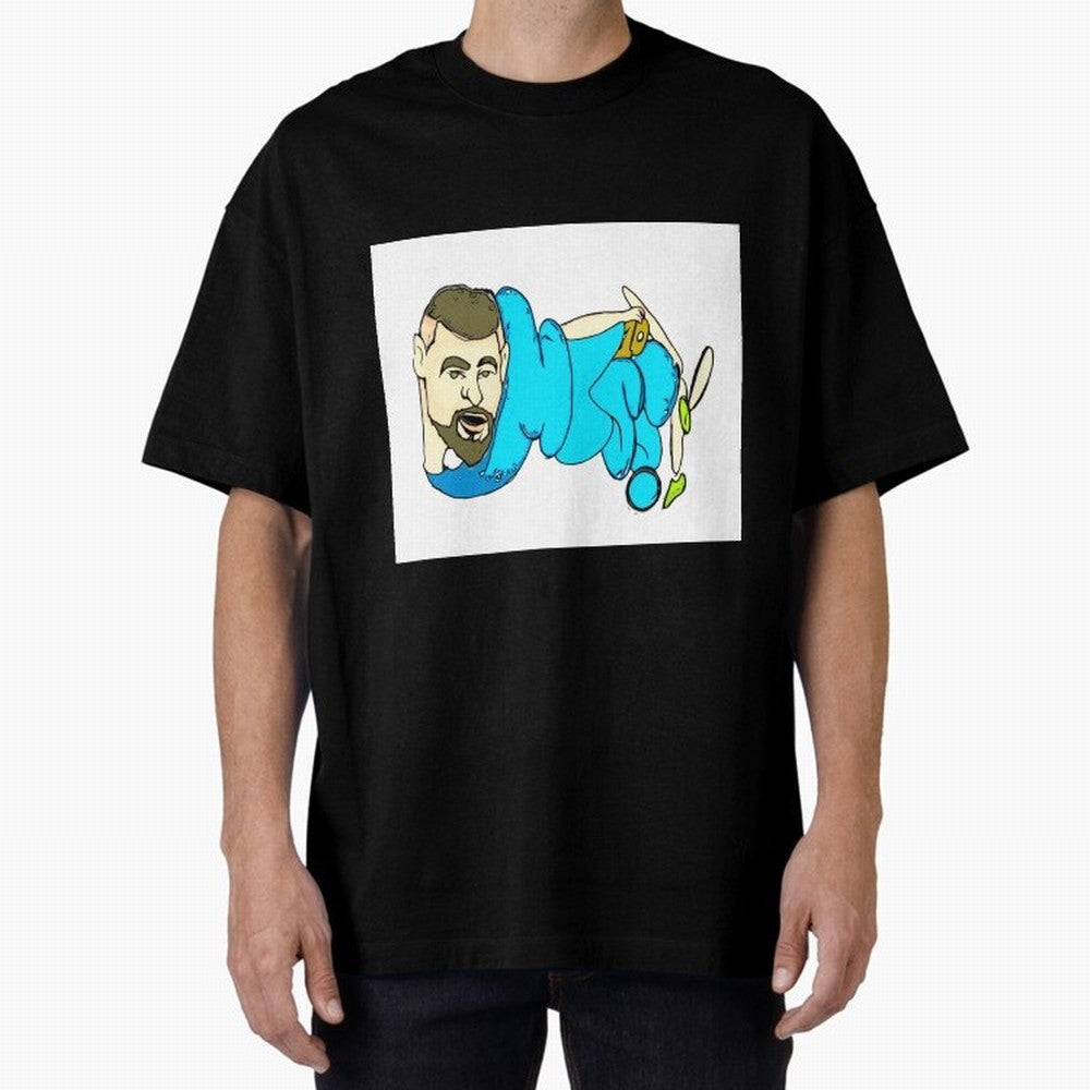 Mesi Oversized T-Shirt Live for the Drama of FIFA World Cup 2026 USA Canada Mexico for Fans of Cristiano Ronaldo and Argentina and Brazil, Bringing Football Festival Excitement, Trophy Ambitions, Country Rivalries and Star Player Buzz; Built for