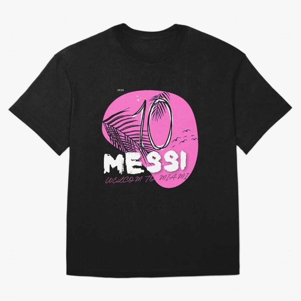 Welcom MESSI to MIAMI - inter miami Classic T-Shirt Keep the Legacy of the FIFA World Cup 2026 Journey through Messi and Cristiano Ronaldo Highlights, Spain and Netherlands Pride, Tournament Hype, Historic Matchups, Family Viewing Parties and