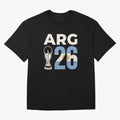 Argentina Football World Cup 2026 - Vintage Arg 26 Flag Design Essential T-Shirt Celebrate the Road through the FIFA World Cup 2026 USA Canada Mexico Journey through Cristiano Ronaldo Highlights, France Pride, Worldwide Fan Energy, Dramatic Goals,