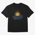 Argentina Football Sun of May - World Cup 2026 Gold Edition Essential T-Shirt Experience the FIFA World Cup 2026 Journey through Messi and Cristiano Ronaldo Highlights, England and Germany Pride, Sports Nostalgia, International Competition, Famous