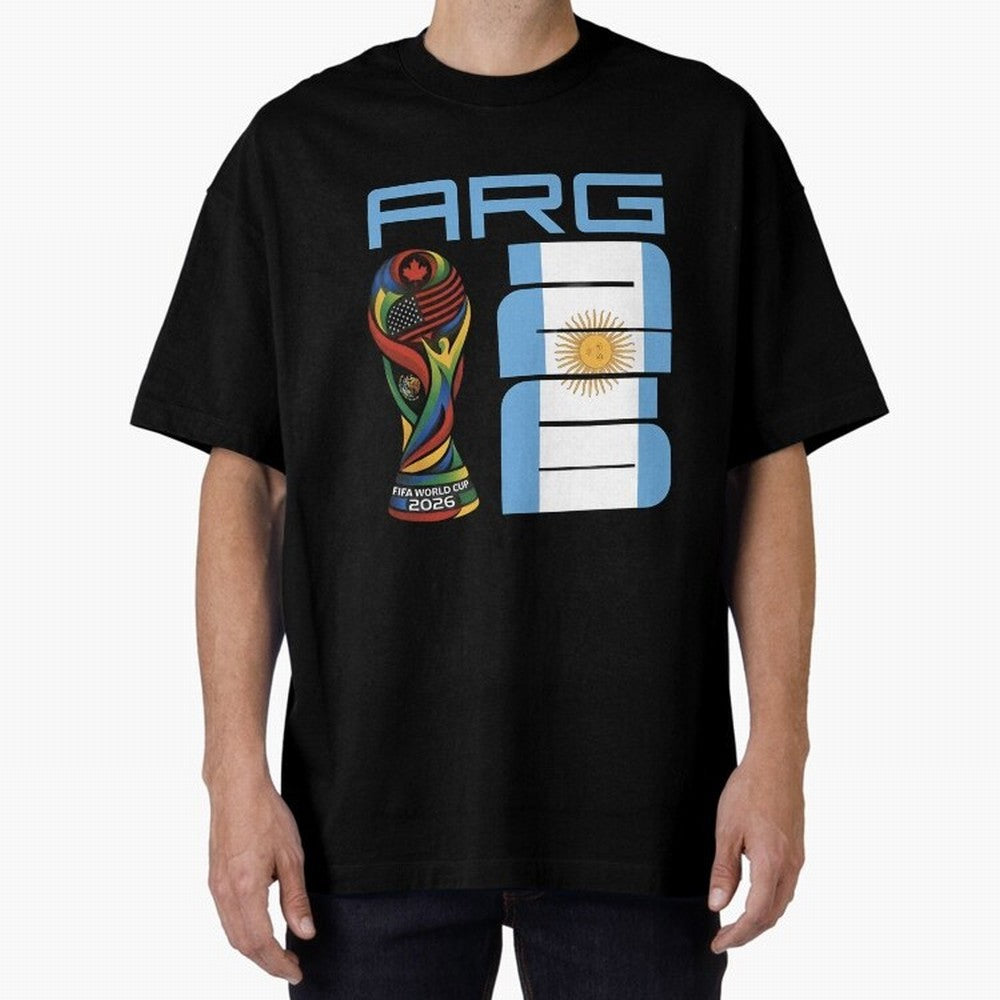 Argentina World Cup 2026 Soccer Fan Art - ARG Albiceleste Essential T-Shirt Bring International Match Energy to FIFA World Cup 2026 USA Canada Mexico for Fans of Cristiano Ronaldo, Haaland and CR7 and Spain, Bringing Football History, Final Match