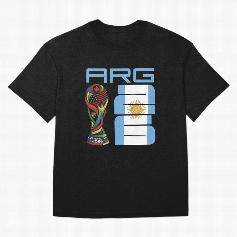 Argentina World Cup 2026 Soccer Fan Art - ARG Albiceleste Essential T-Shirt Bring International Match Energy to FIFA World Cup 2026 USA Canada Mexico for Fans of Cristiano Ronaldo, Haaland and CR7 and Spain, Bringing Football History, Final Match