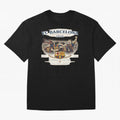FC Barcelona Champions Vintage 2026 Oversized T-Shirt Honor the Beautiful Game during Match Day Hype around FIFA World Cup 2026, Mbappe, England, Classic Soccer Heritage, Championship Pressure, Fan Loyalty and International Pride; Ideal for Fans