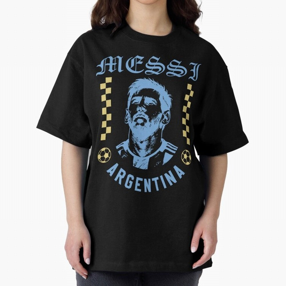 Messi Argentina Vintage Football Design World Cup Fan Art Classic T-Shirt Carry the Dream of Match Day Hype around FIFA World Cup 2026 USA Canada Mexico, CR7, France and Portugal, Championship Spirit, Famous Goals, Roaring Crowds and International