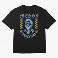 Messi Argentina Vintage Football Design World Cup Fan Art Classic T-Shirt Carry the Dream of Match Day Hype around FIFA World Cup 2026 USA Canada Mexico, CR7, France and Portugal, Championship Spirit, Famous Goals, Roaring Crowds and International