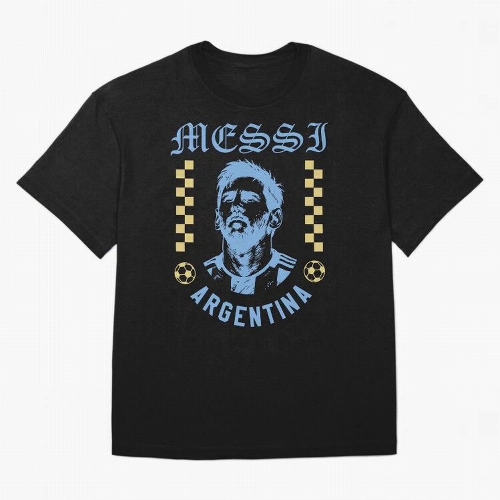 Messi Argentina Vintage Football Design World Cup Fan Art Classic T-Shirt Carry the Dream of Match Day Hype around FIFA World Cup 2026 USA Canada Mexico, CR7, France and Portugal, Championship Spirit, Famous Goals, Roaring Crowds and International