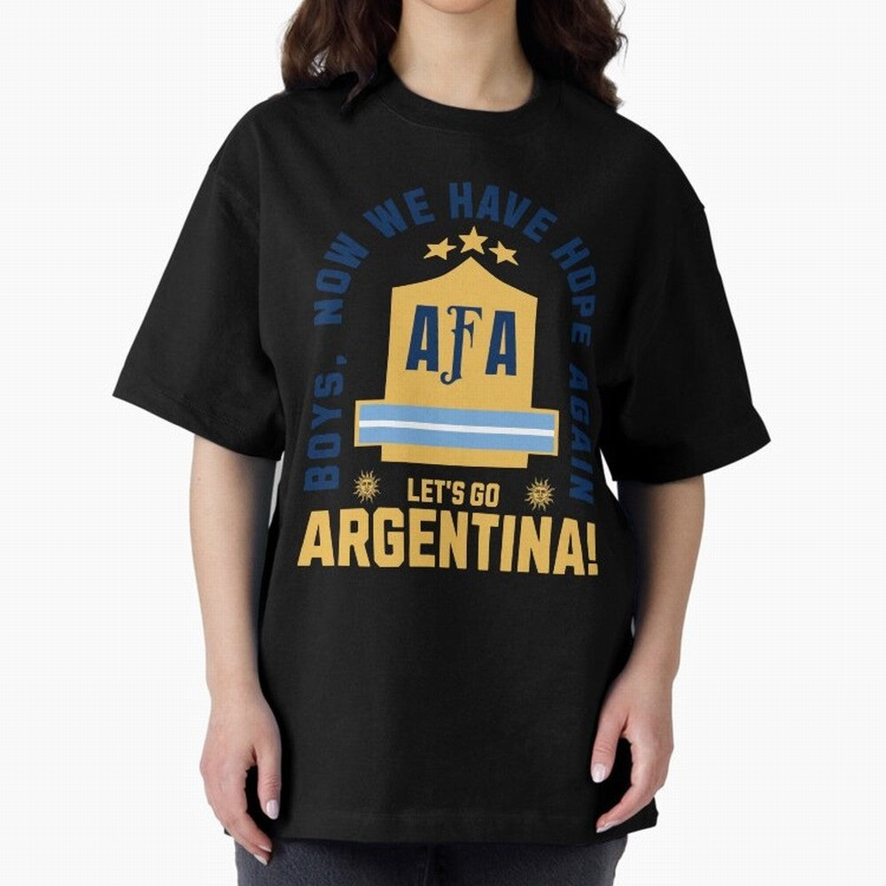 Argentina Soccer 2026 Boys We Have Hope Again Fan Design Classic T-Shirt Wear the Spirit of Match Day Hype around FIFA World Cup 2026, CR7 and Messi, England, France and Netherlands, Stadium Memories, Football Loyalty, International Chants and
