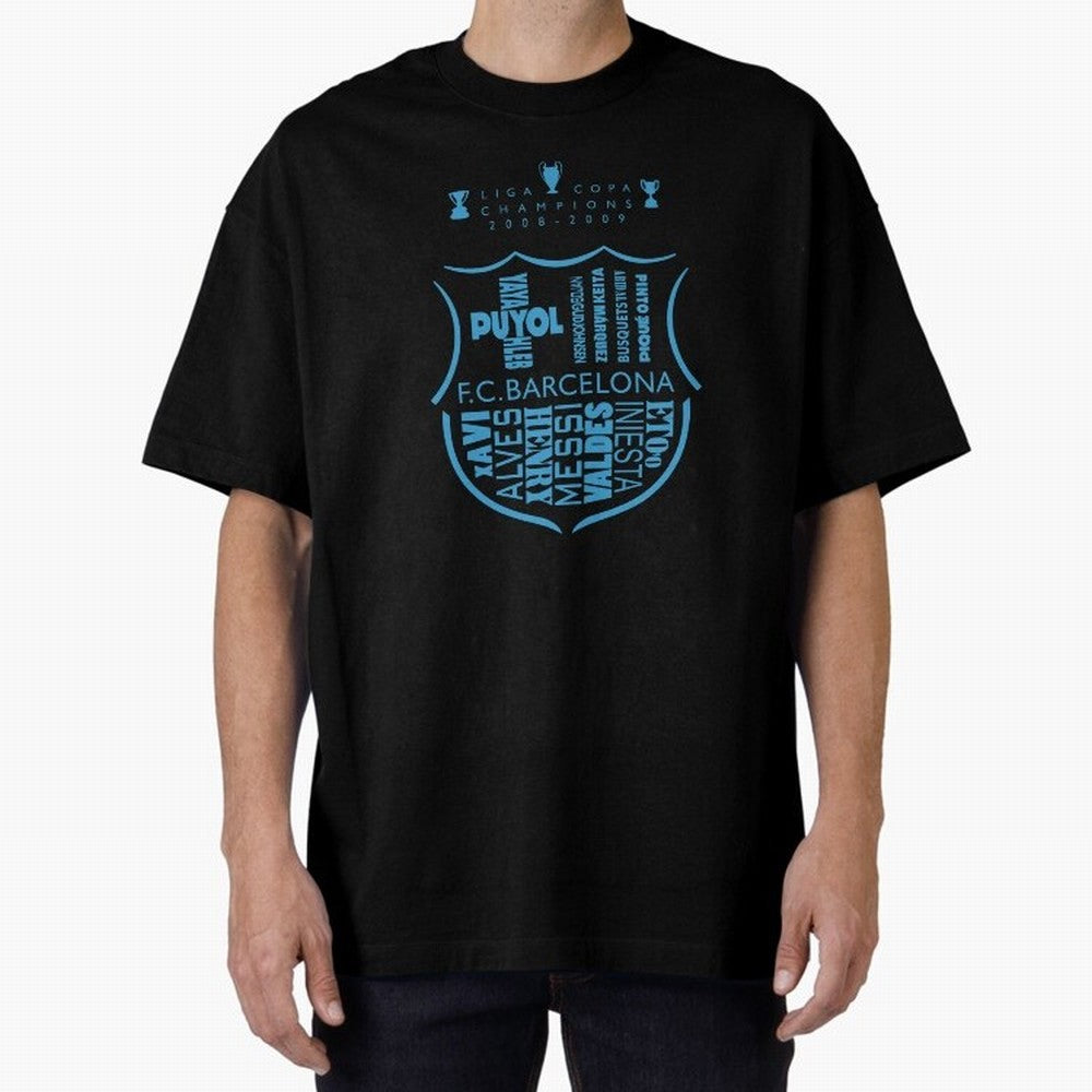 FC Barcelona three-time champion Oversized T-Shirt Bring Champion Energy into Global Football Passion for FIFA World Cup 2026 Group Stage, Made for CR7 and Messi, France, Global Supporter Spirit, Legendary Goals, National Colors and Tournament
