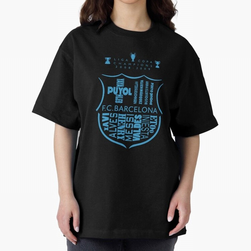 FC Barcelona three-time champion Oversized T-Shirt Bring Champion Energy into Global Football Passion for FIFA World Cup 2026 Group Stage, Made for CR7 and Messi, France, Global Supporter Spirit, Legendary Goals, National Colors and Tournament