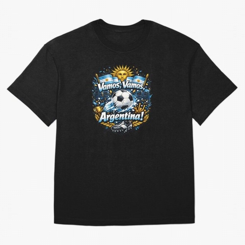 Argentina football 2026 Oversized T-Shirt Honor Match Day Hype around FIFA World Cup 2026, Haaland and Mbappe, France, Sports Nostalgia, International Competition, Famous Players and Unforgettable Victories; Perfect for Fans, Collectors, Family