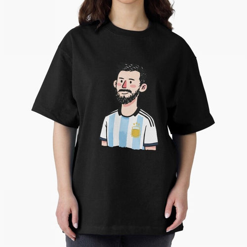 Argentina Soccer Football Player Oversized T-Shirt Bring Retro Soccer Energy to FIFA World Cup 2026 Driven by Neymar, Haaland and Cristiano Ronaldo, Netherlands Energy, Tournament Hype, Historic Matchups, Family Viewing Parties and Global Sports