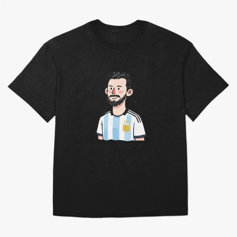 Argentina Soccer Football Player Oversized T-Shirt Bring Retro Soccer Energy to FIFA World Cup 2026 Driven by Neymar, Haaland and Cristiano Ronaldo, Netherlands Energy, Tournament Hype, Historic Matchups, Family Viewing Parties and Global Sports